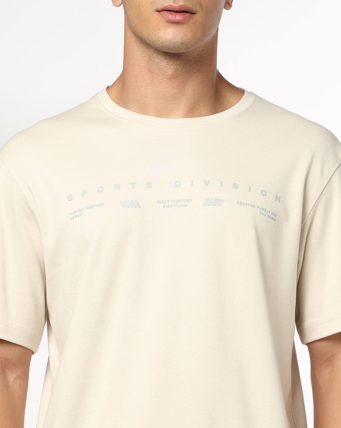 Teamspirit | Men Printed Regular Fit Crew-Neck T-Shirt|3