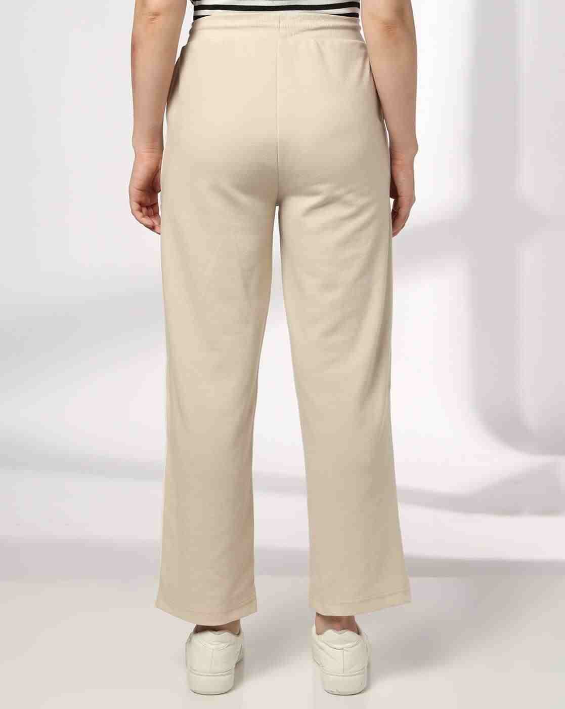 Teamspirit | Women Straight Track Pants with Drawstring Waist|2