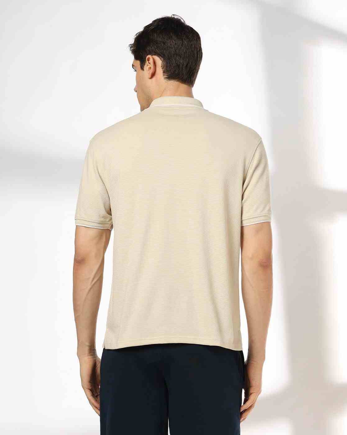 Teamspirit | Men Core Patterned Tipping Collar Polo T-Shirt|2