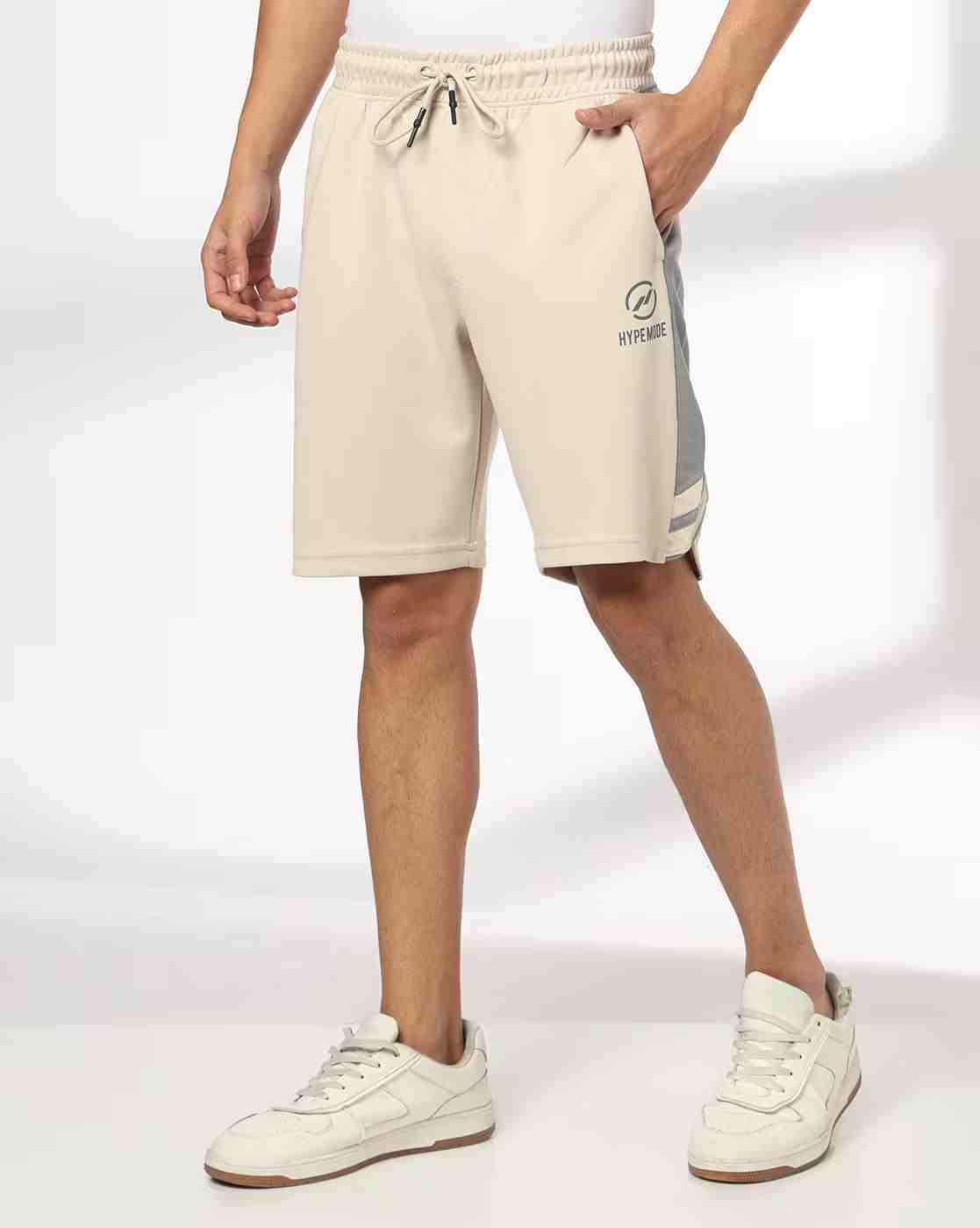 Teamspirit | Men Patterned Multi Panel Regular Fit Sport Shorts|0