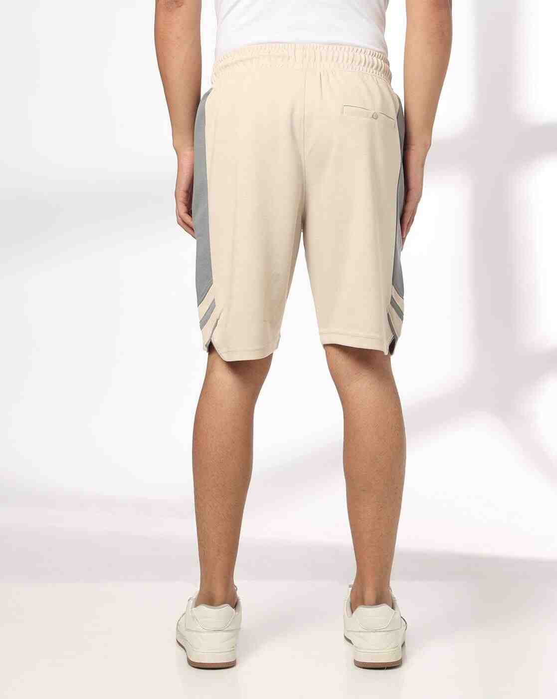 Teamspirit | Men Patterned Multi Panel Regular Fit Sport Shorts|2