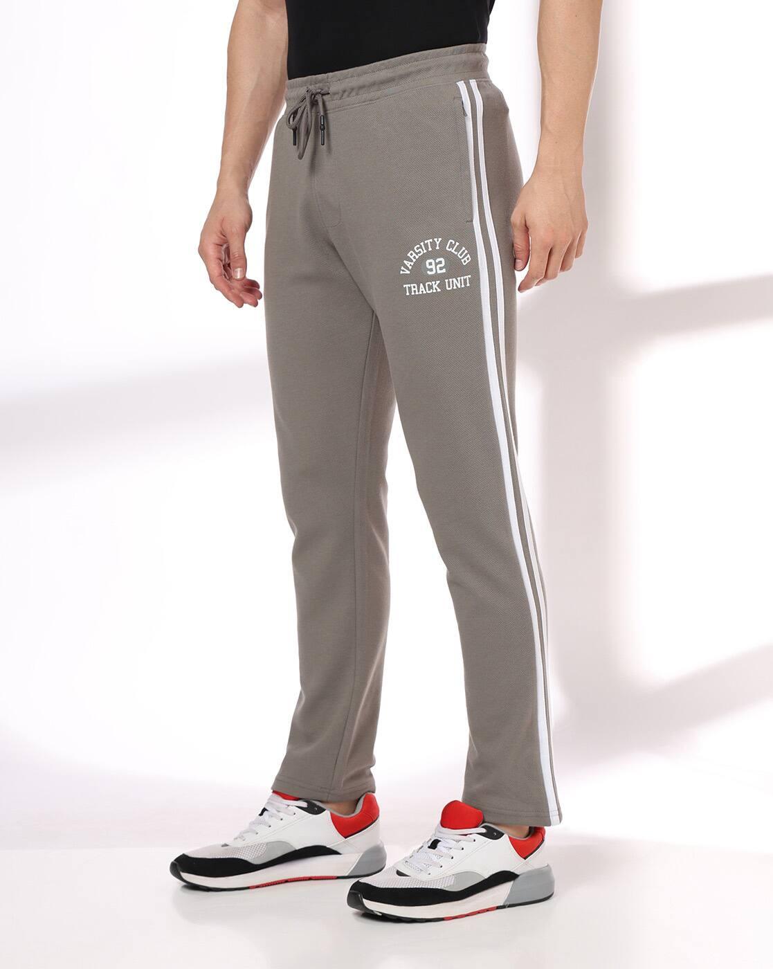 Teamspirit | Men Straight Track Pants with Contrast Tipping|1