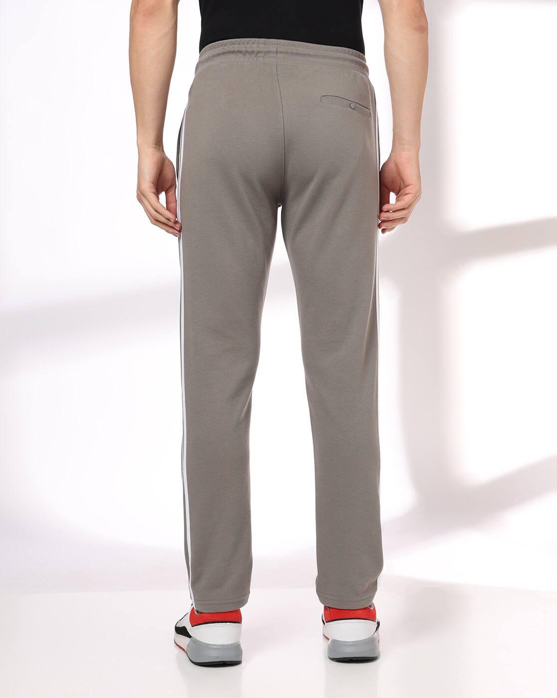 Teamspirit | Men Straight Track Pants with Contrast Tipping|2