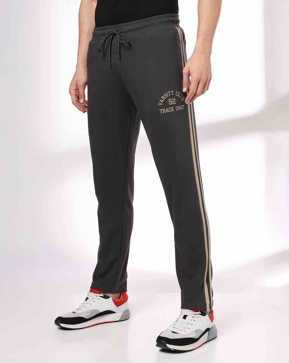 Teamspirit | Men Straight Track Pants with Contrast Tipping|0