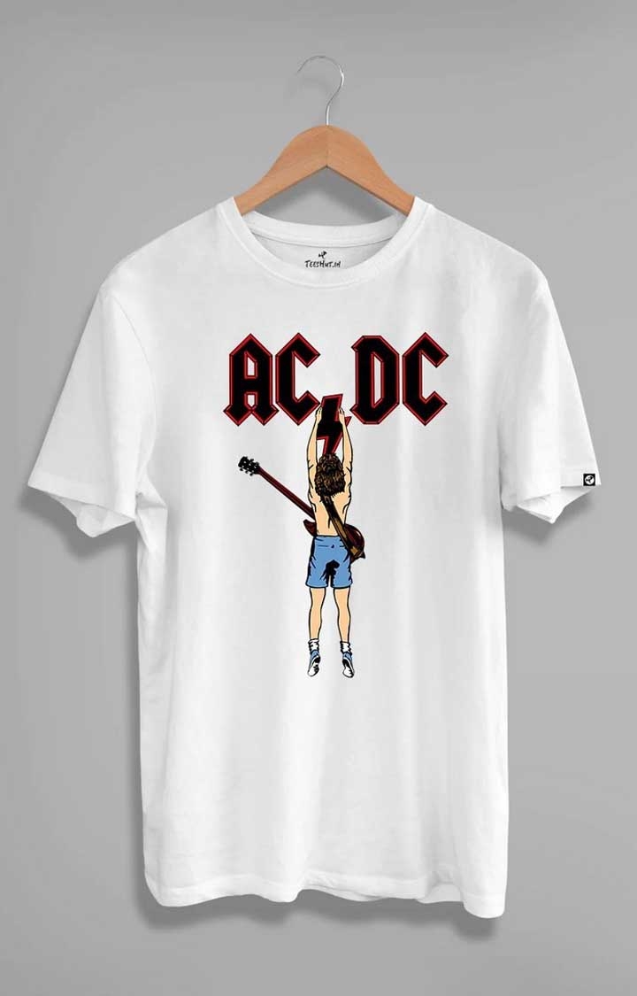 Ac Dc Music Men's Half Sleeve T Shirt