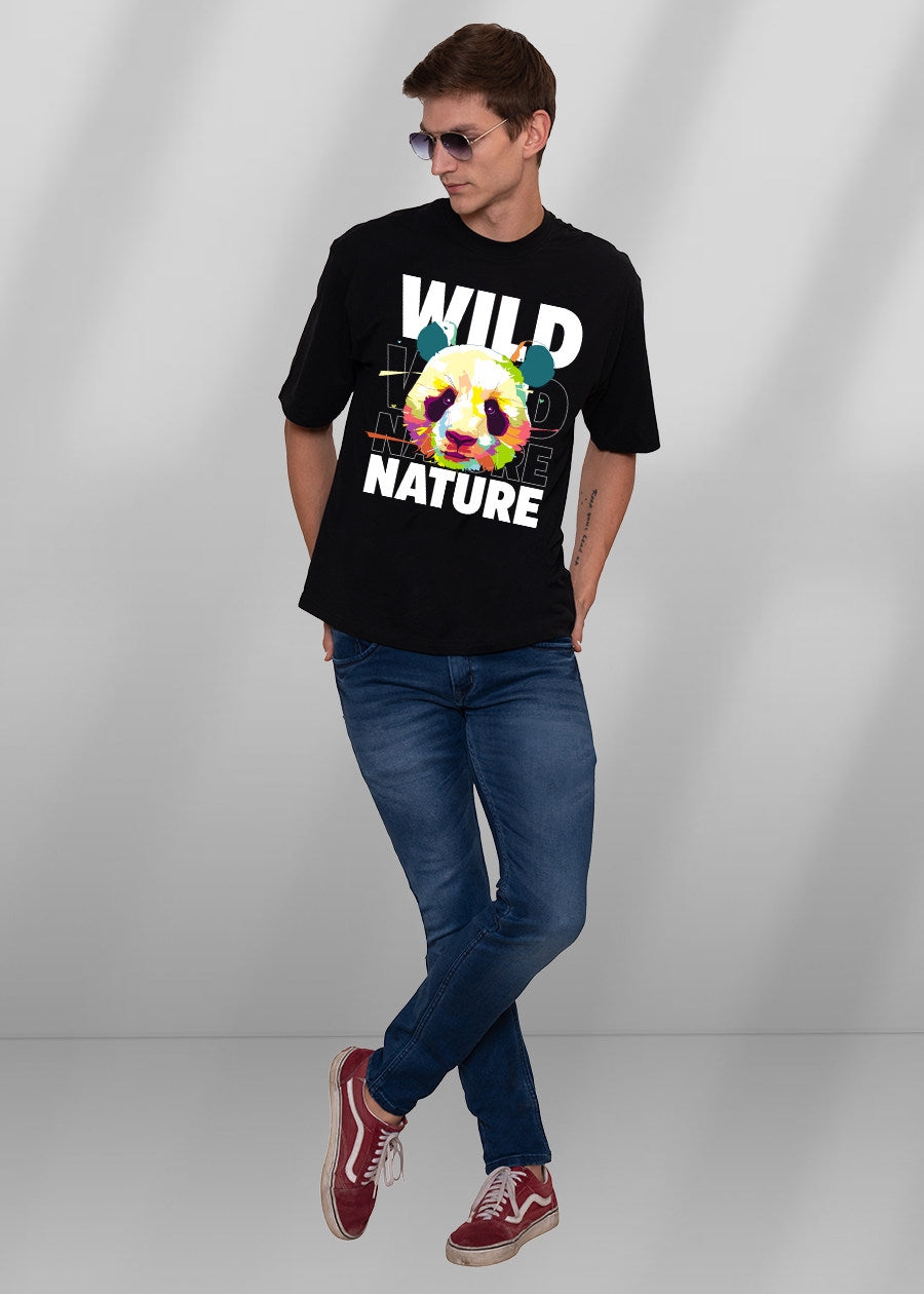 Wild Nature Women's Oversized T Shirt