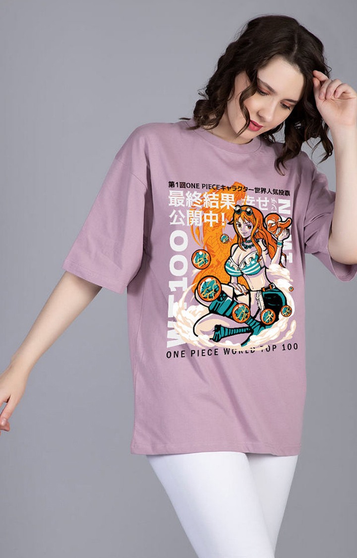 One Piece Nami Women's Oversized T-Shirt