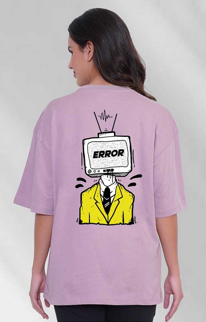 Error Women's Oversized T Shirt