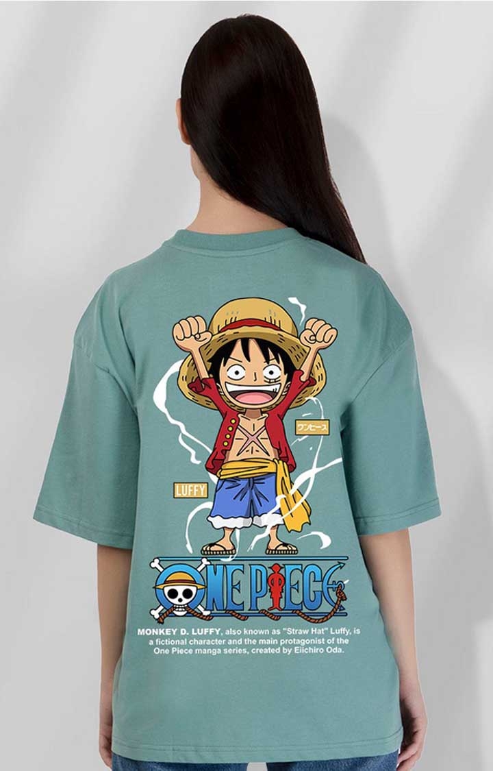 PRONK | Luffy One Piece Women's Oversized T Shirt