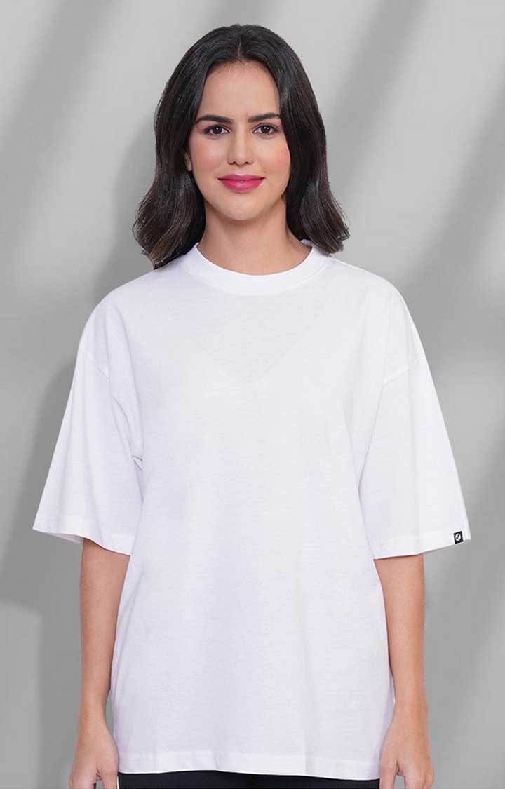 Peace Out Women's Oversized T Shirt