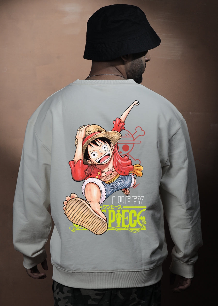 PRONK | Men Luffy One Piece Sweatshirt