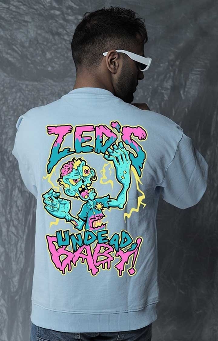 Undead Zedd Men's Drop Shoulder Premiun Terry Sweatshirt