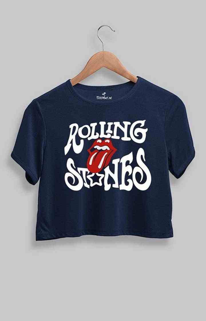 Women's Rolling Stones Crop T-shirt