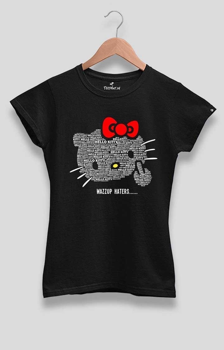 Women's BIOWORLD Black Hello Kitty T-Shirt