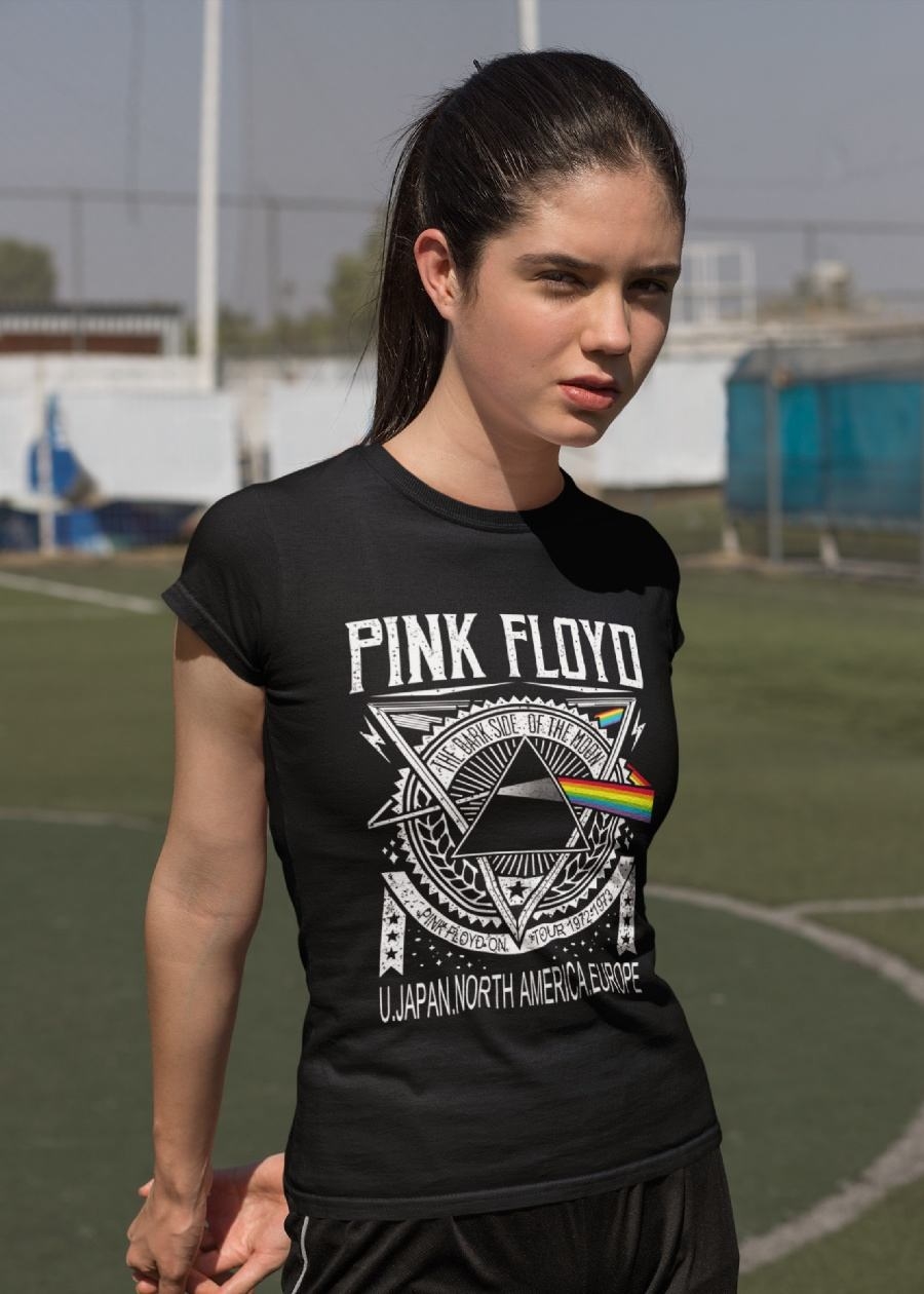 Pink Floyd Women's Half Sleeve T Shirt