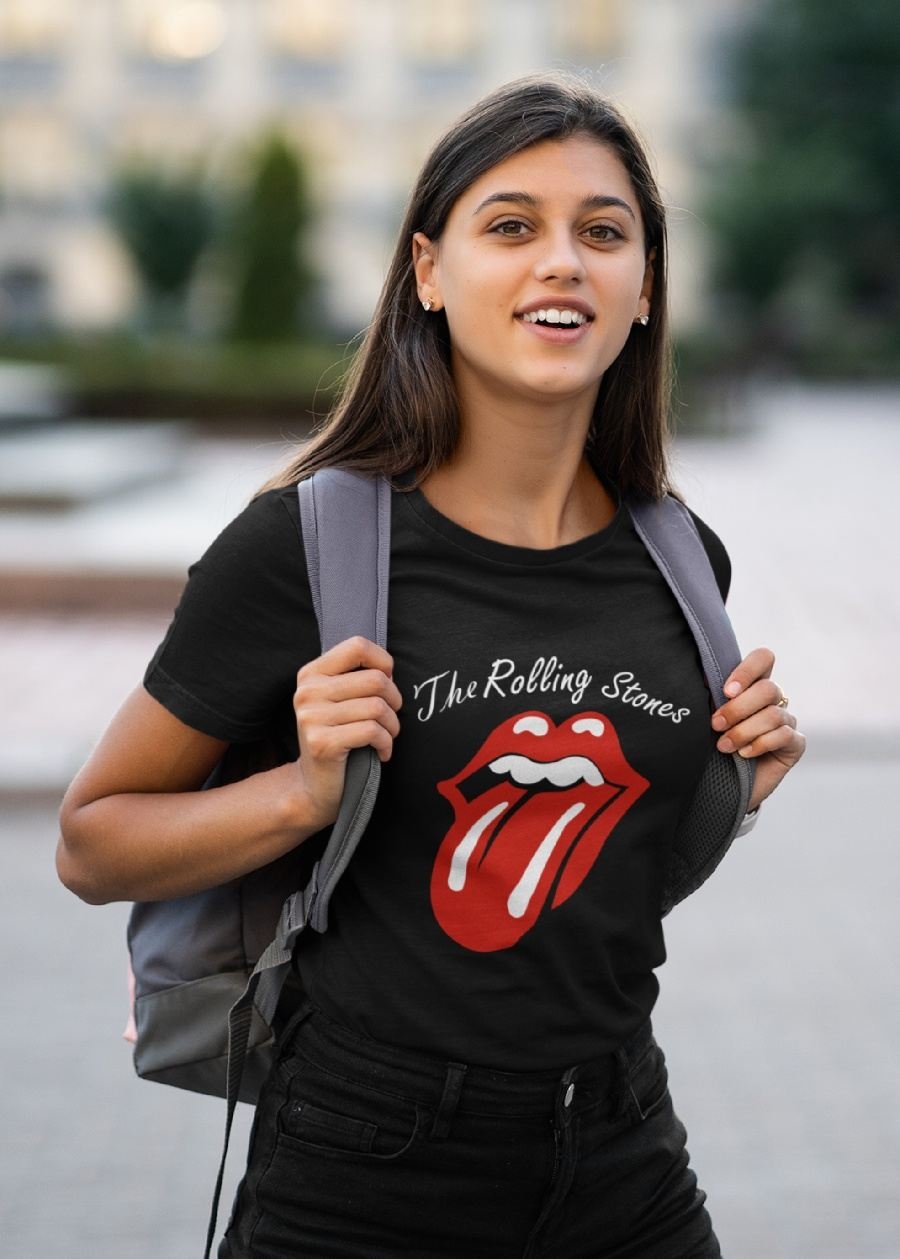 PRONK | The Rolling Stones Women's Half Sleeve T Shirt 1