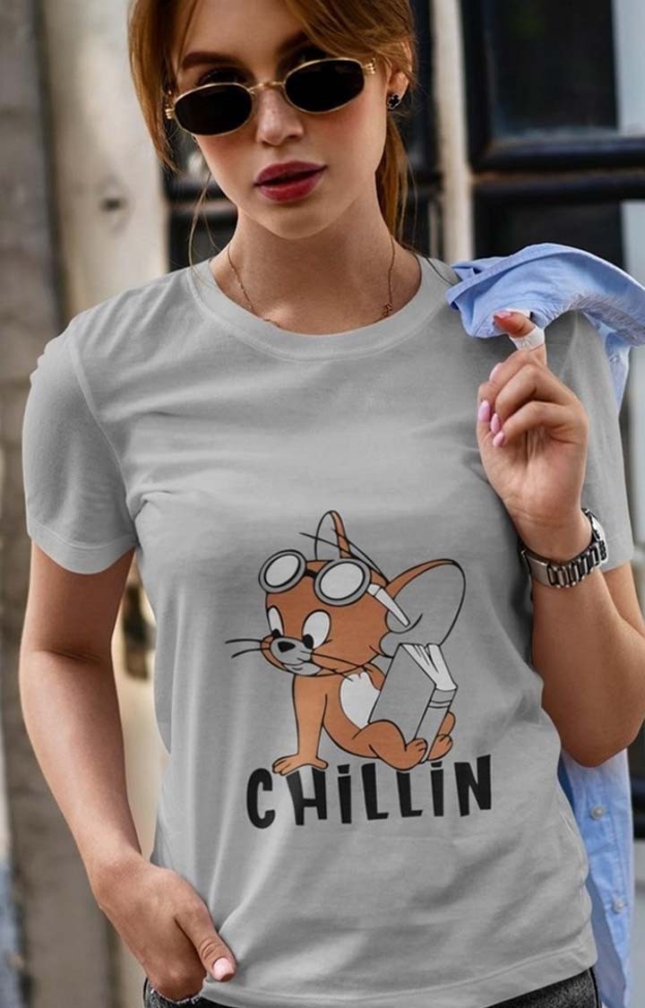 Chillin Women's Half Sleeve T Shirt