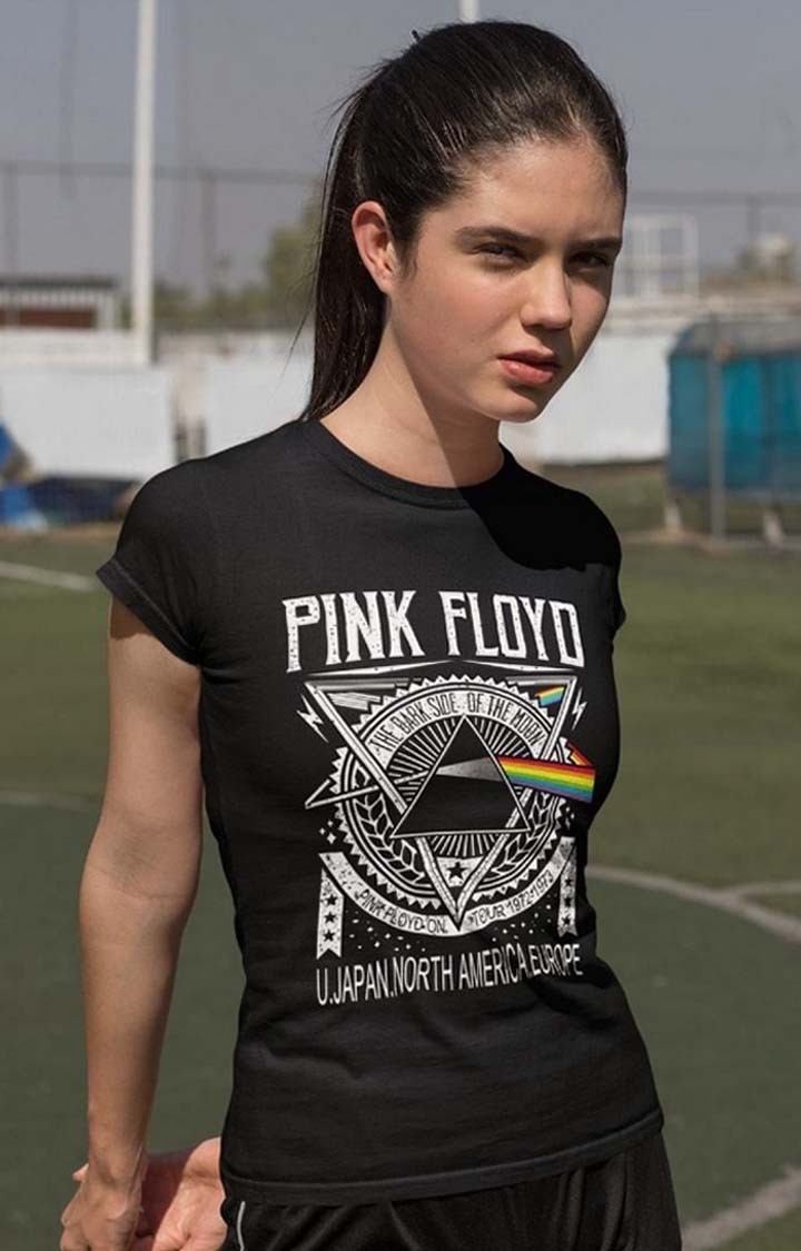 PRONK | Pink Floyd Women's Half Sleeve T Shirt