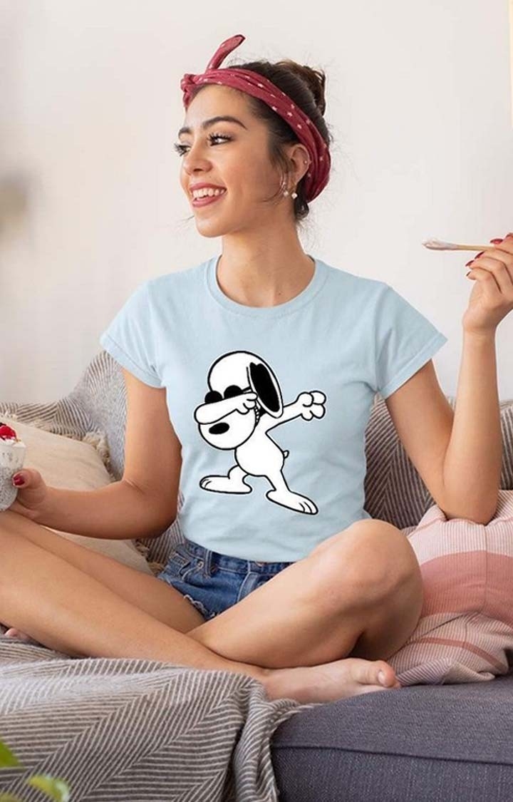 PRONK | Snoopy Women's Half Sleeve T Shirt