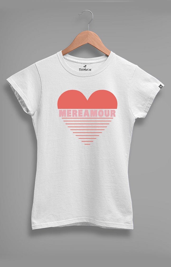 Mereamour Women's Half Sleeve T Shirt