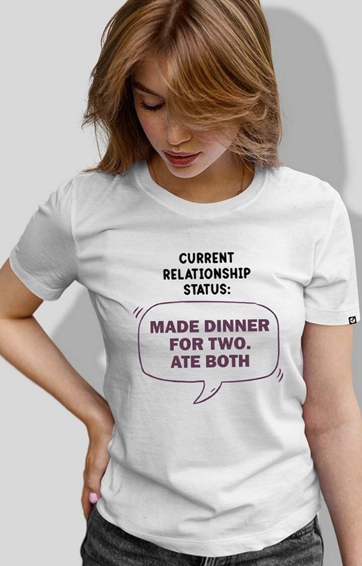 Relationship Status Women's Half Sleeve T Shirt