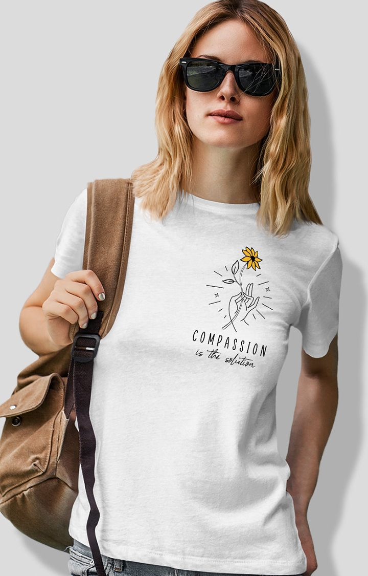 PRONK | Compassion Women's Half Sleeve T Shirt