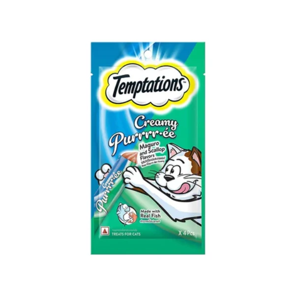 Temptations Maguro and Scallop Flavour and - 48 g (4 pieces)