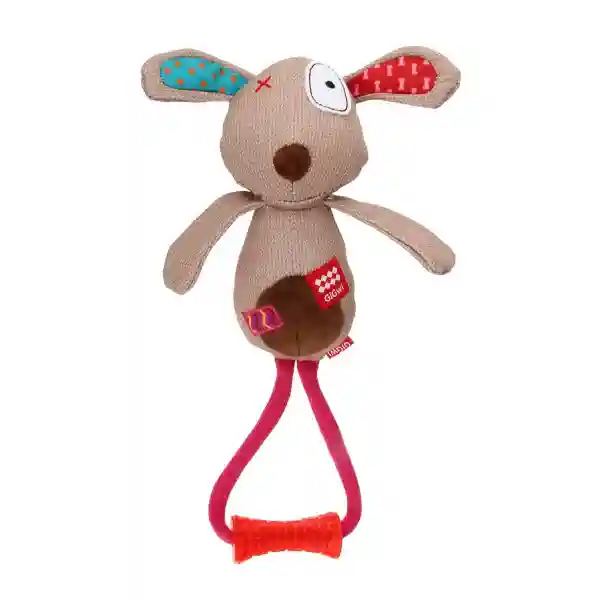GiGwi Plush Friendz Dog Toy (with TPR Johnny Stick)