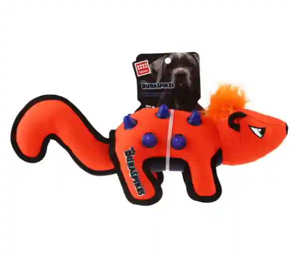GiGwi Duraspikes Extra Durable Coon Dog Toy - Orange