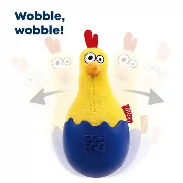 GiGwi Egg Wobble Dog Toys