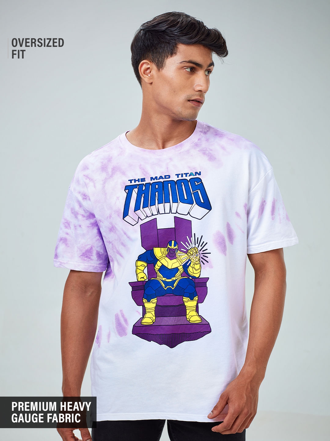 Men's Marvel: Thanos Mad Titan Oversized T-Shirt