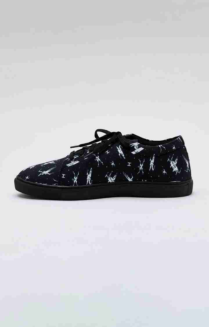 Men's Star Wars: Starcruisers Black Casual Lace-ups