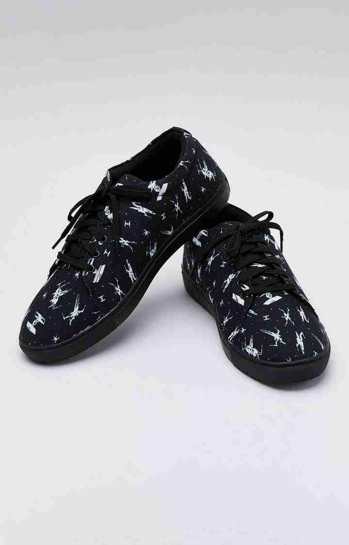 Men's Star Wars: Starcruisers Black Casual Lace-ups