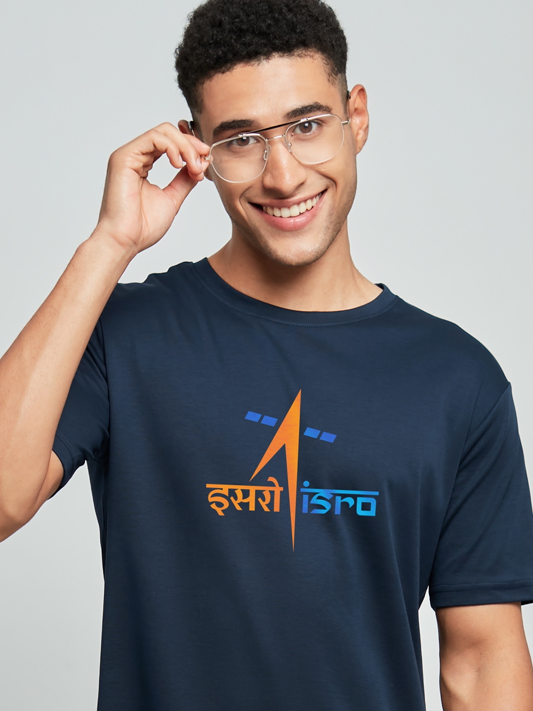 The Souled Store | Men's ISRO: Symbol T-Shirt