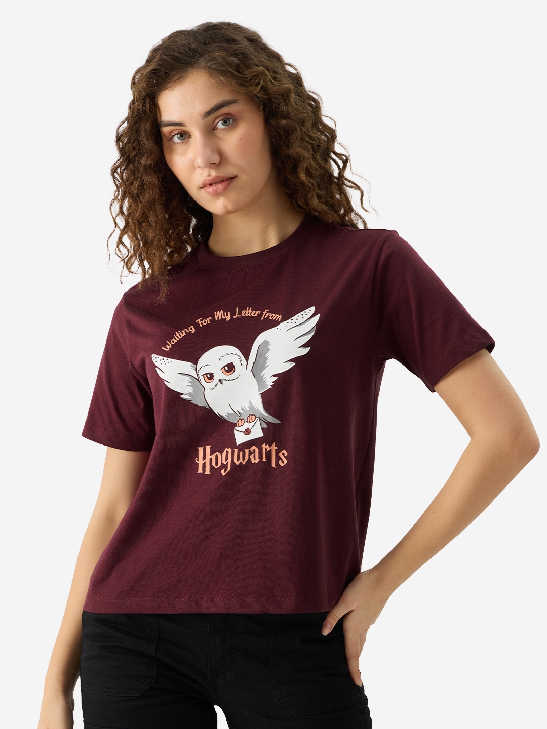The Souled Store | Women's Harry Potter: Hedwig Special Women's T-Shirt