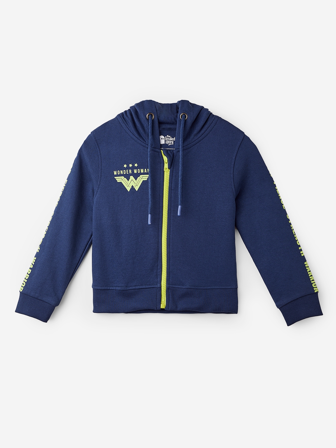 The Souled Store | Girls Justice League: Wonder Woman Girls Cotton Hoodie