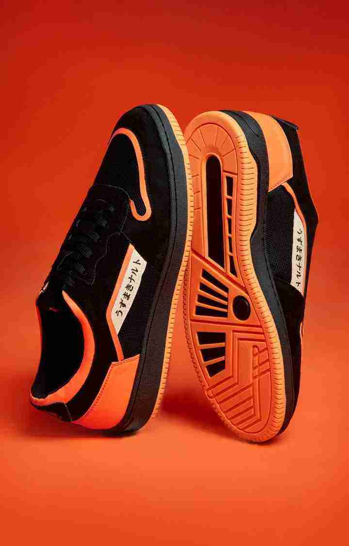 Men's Naruto: Signature Orange & Blue Sneakers