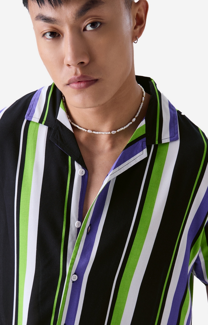 Men's Stripes Summer Arcadia Holiday Shirts