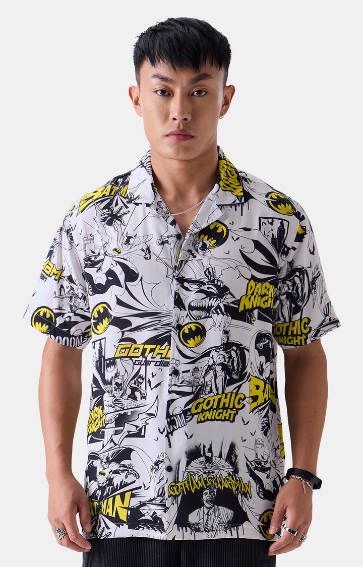 The Souled Store | Men's Official Batman Graffiti Holiday Shirts