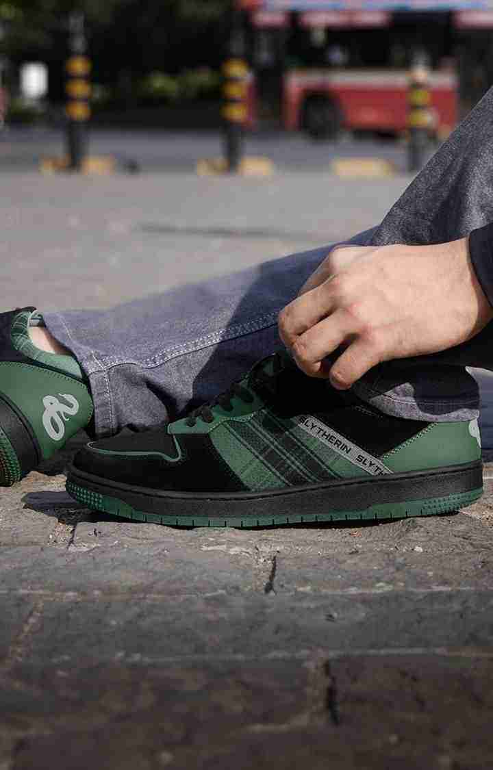 Men's Harry Potter: Slytherin Green Sneakers