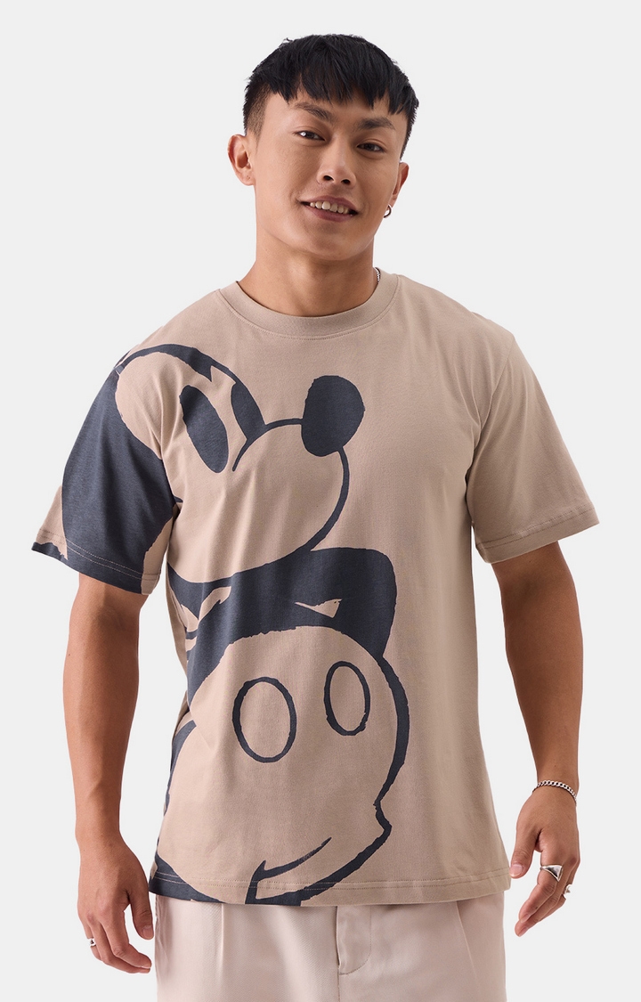 Men\'s Official Disney Happy T-Shirts Mickey
