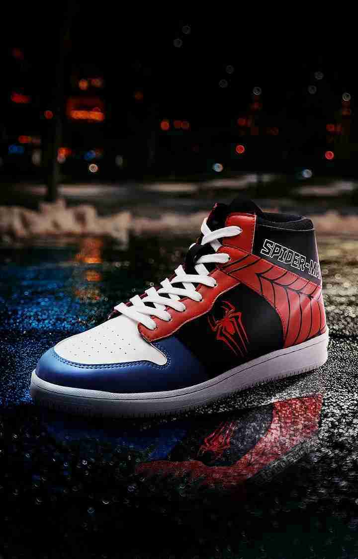 Men's Spider-Man: Spidey Sigil Multicolour Sneakers