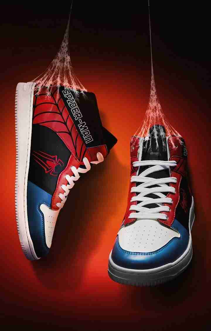 Men's Spider-Man: Spidey Sigil Multicolour Sneakers
