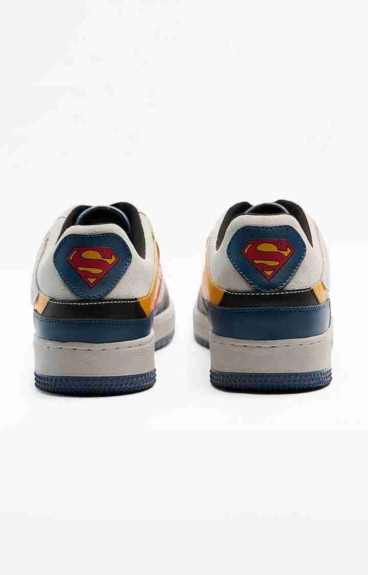 Men's Superman: Man Of Steel Multicolour Sneakers
