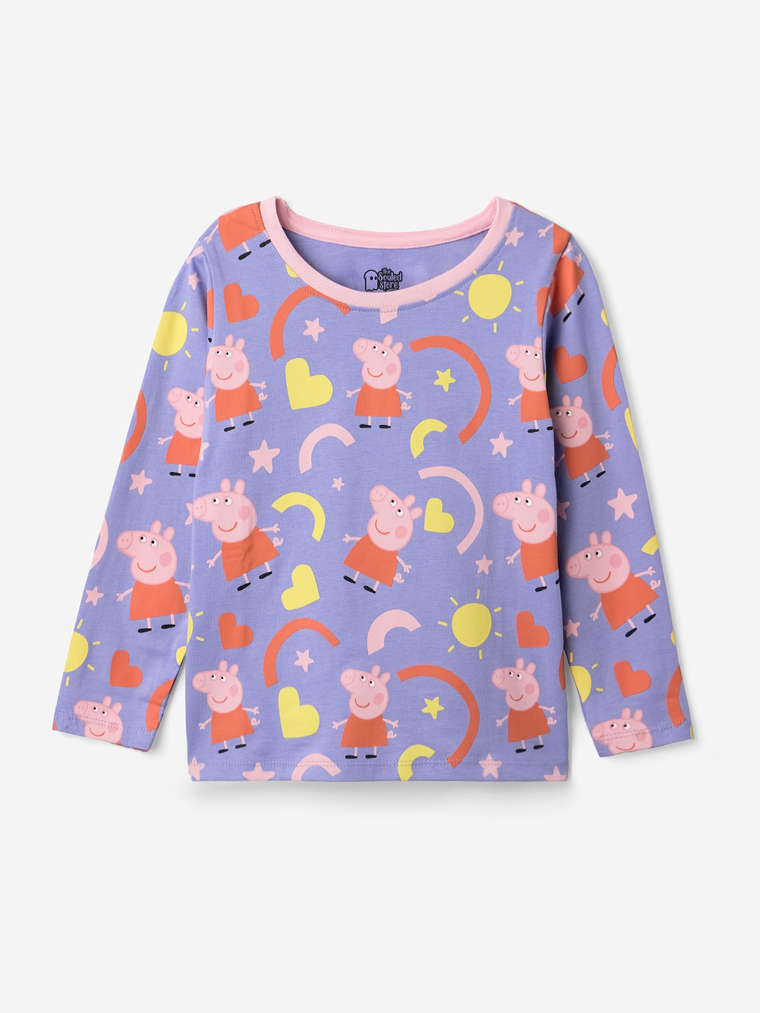 Girls Peppa Pig Sunshine Cotton PrintedT-Shirts
