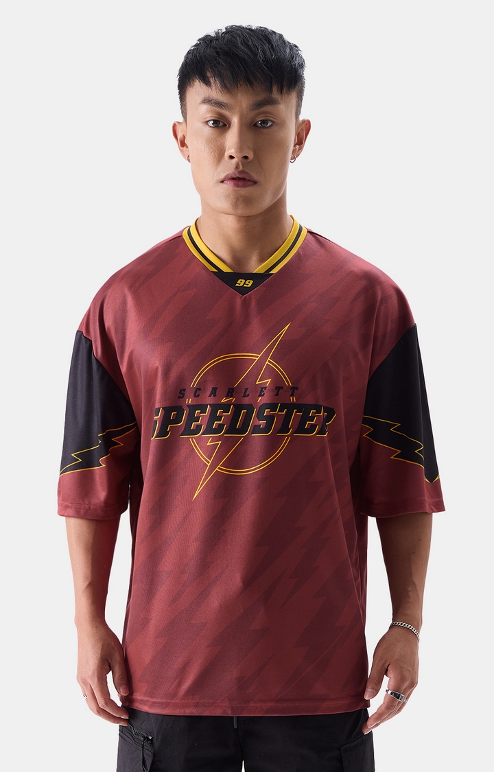 The Souled Store | Men's Official The Flash 99 Oversized Jerseys