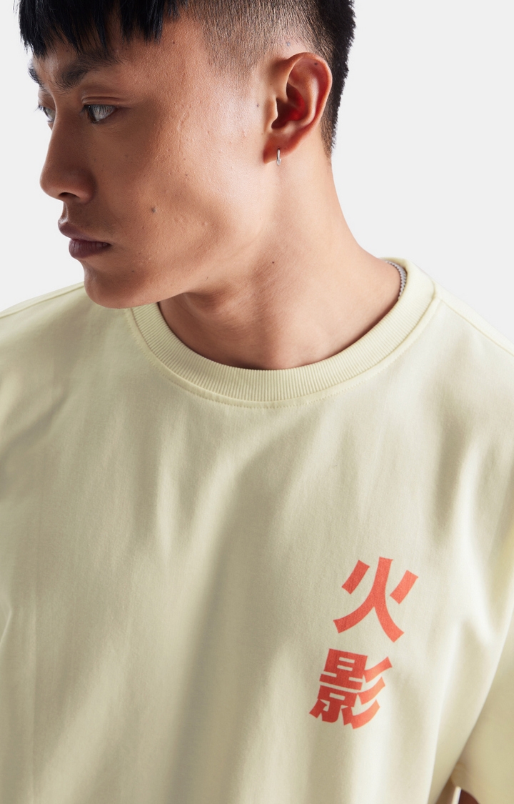 Men's Official Naruto Hokage Boxy T-Shirt