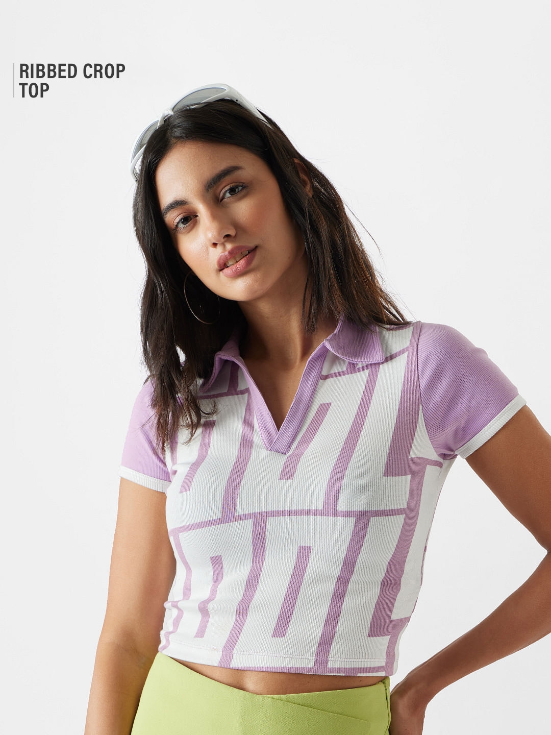 The Souled Store | Women's TSS Originals: The Coolest Women's Cropped Polo T-Shirt