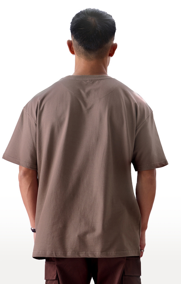 Men's Brown Sugar Oversized T-Shirts