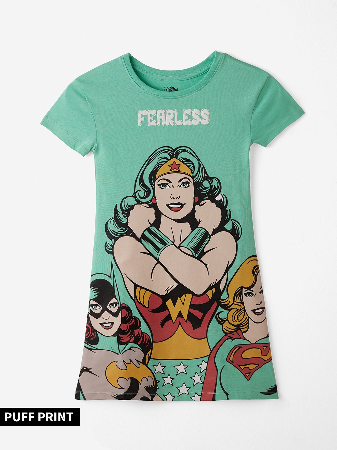 The Souled Store | Girls DC: Supergirls Girls Cotton Dresses